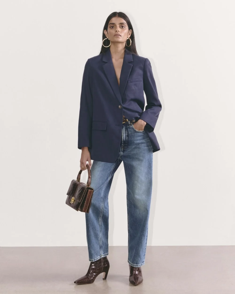 The Way-High® Jean | Mid Indigo | 27.5” Inseam