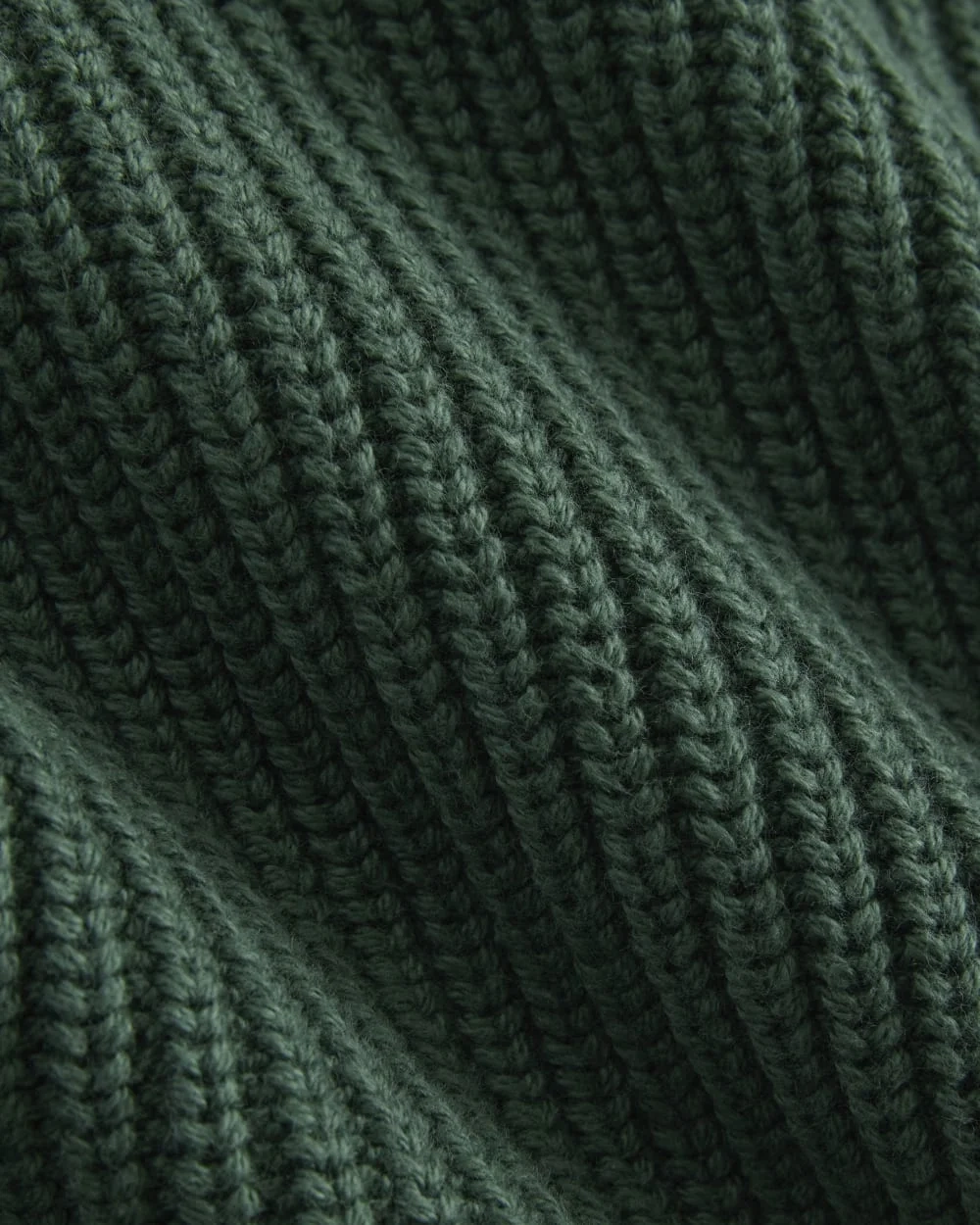Shrunken Cardigan in Everyday Cotton | Hunter Green (2)