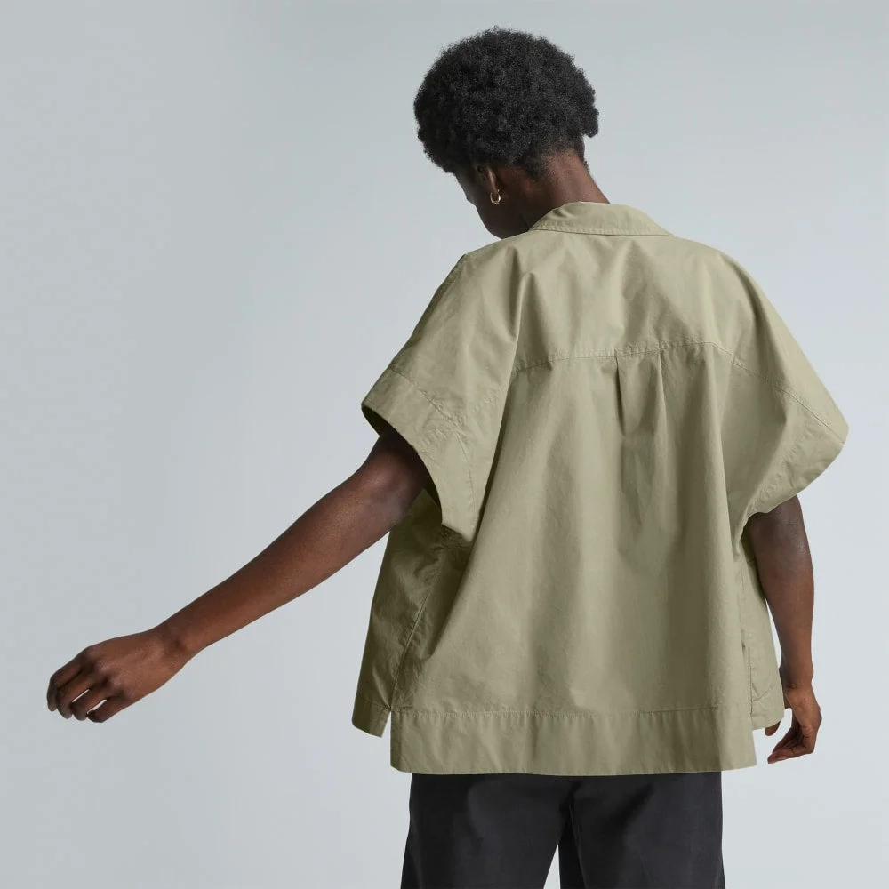 The Short-Sleeve Box Shirt | Seagrass (2)