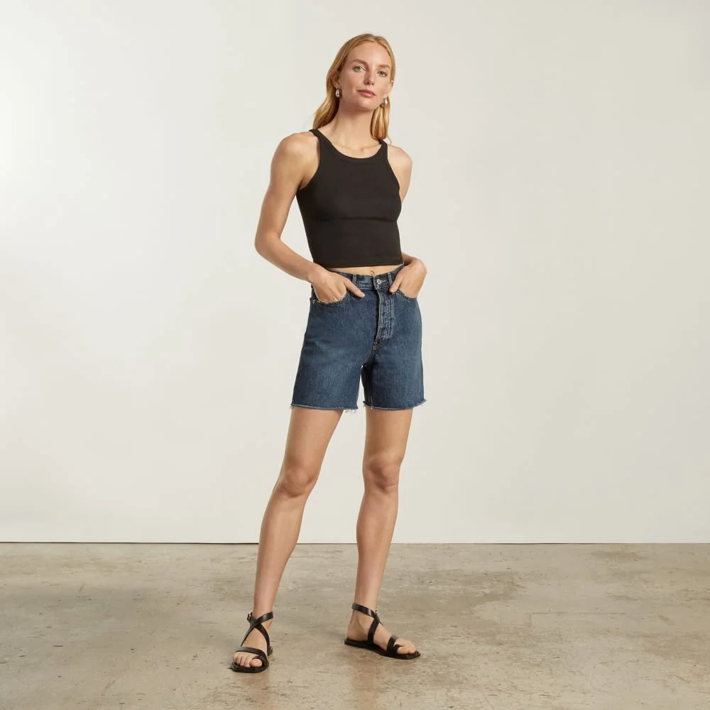 The Way-High® Jean Short | Waterfall (2)
