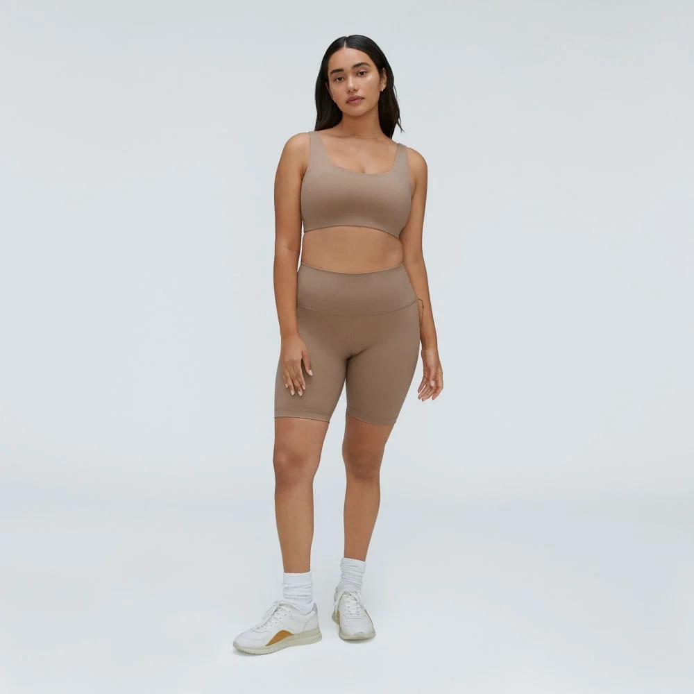 The Perform Bike Short | Cocoa (2)