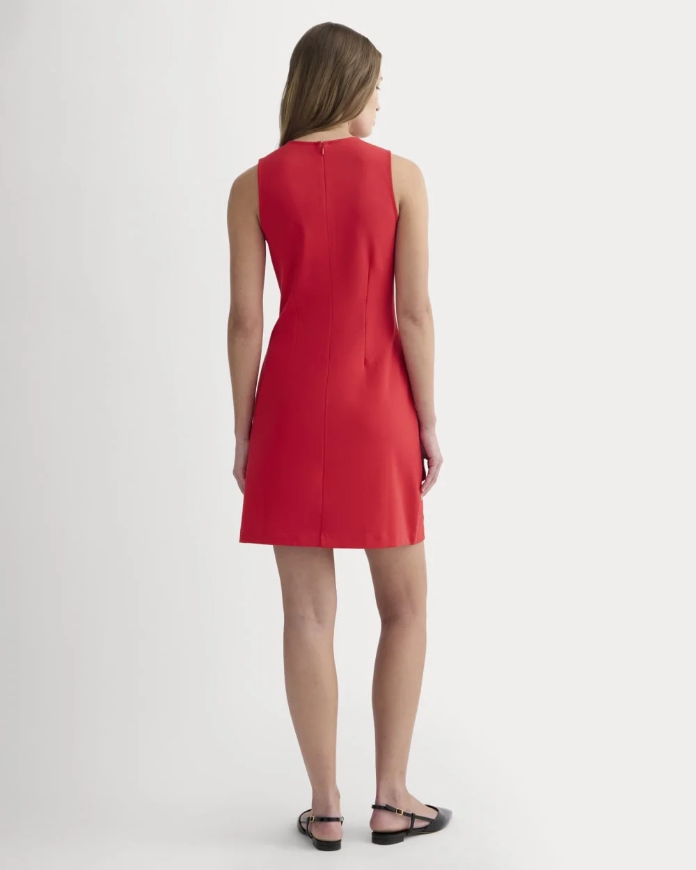 The Dream '90s Shift Dress | Classic Red (2)
