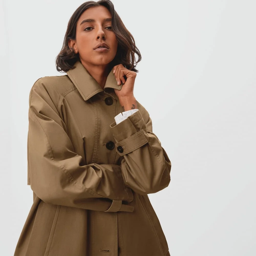 The Long Mac Coat | Toasted Coconut (3)