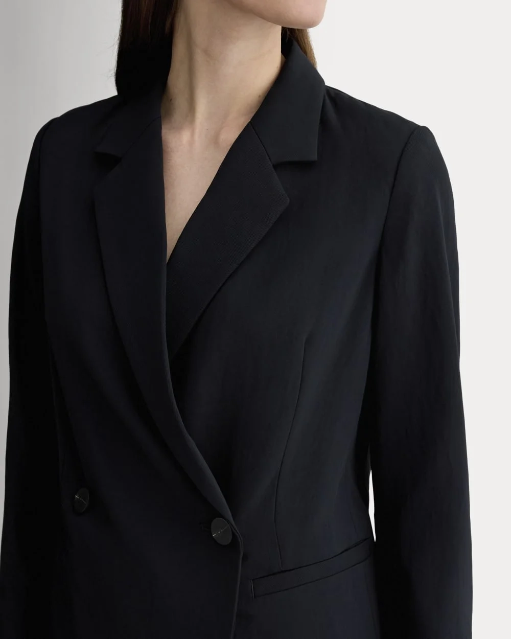 The Drapey Blazer | Black (2)