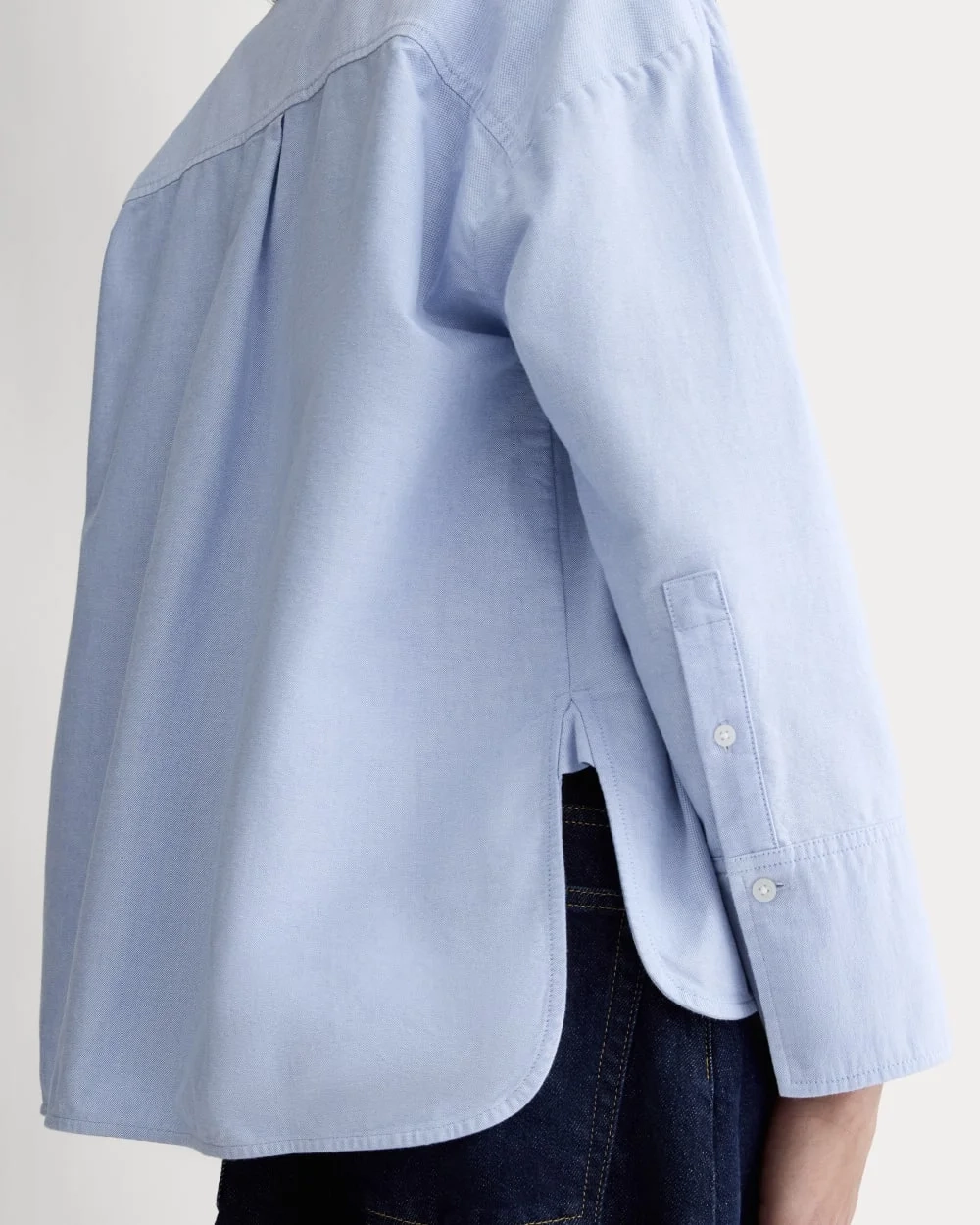 The Boxy Oxford | Light Blue (2)