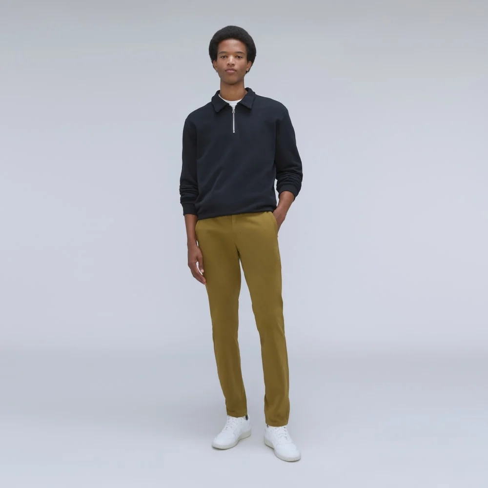 The Performance Chino | Uniform | Olive  | Slim (3)