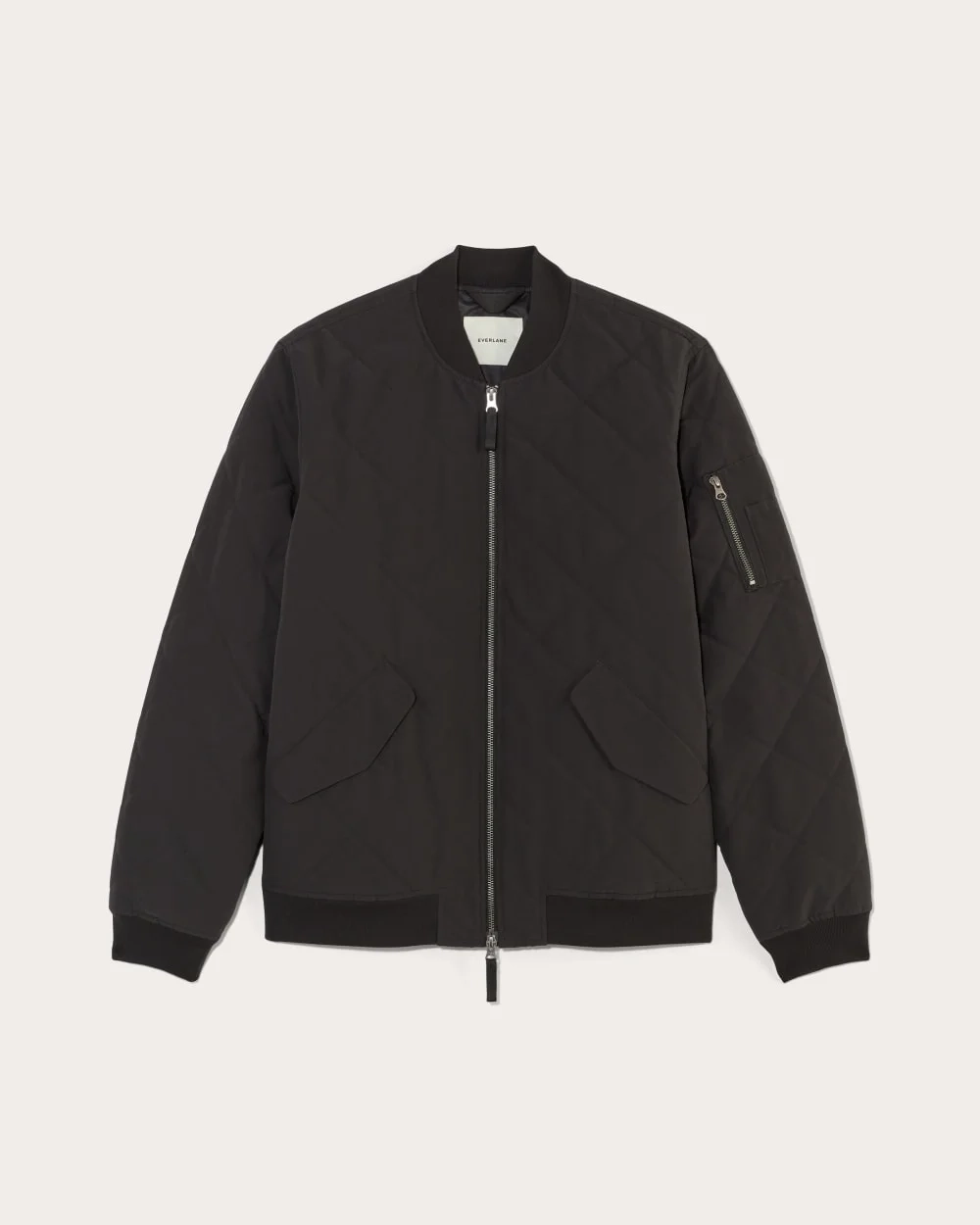 The Quilted Bomber | Black (2)