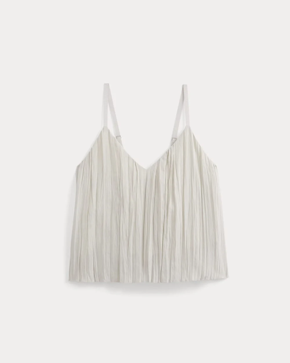 Crinkle Trapeze Tank | Birch (2)