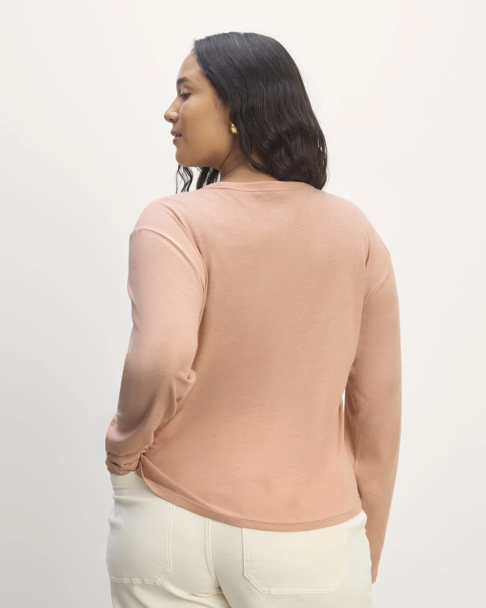 The Air Long-Sleeve Tee | Blush Pink (2)
