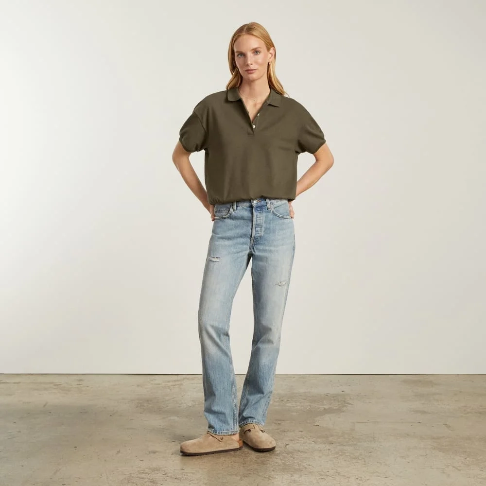The Oversized Polo | Beech (4)