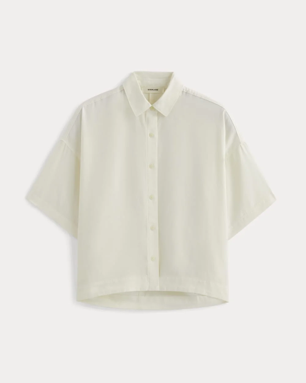 The Short-Sleeve Square Shirt in Butterlite | Bone (3)