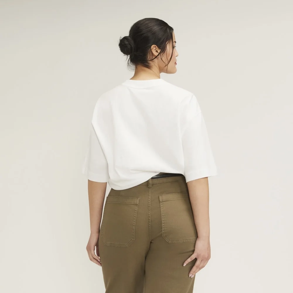 The Premium Weight Relaxed Tee | White (2)