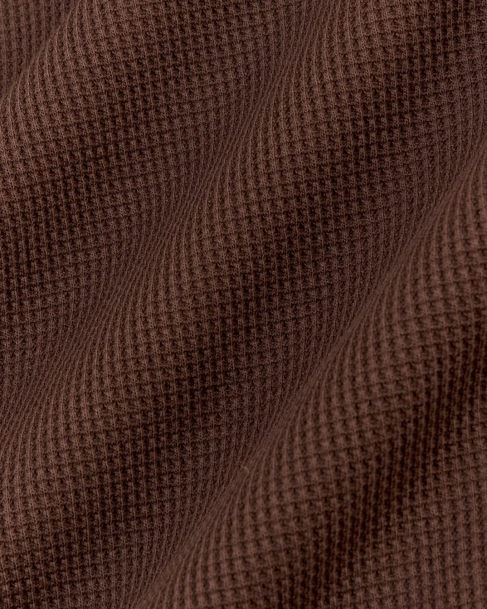 The Waffle Long-Sleeve Crew | Dark Mahogany (3)
