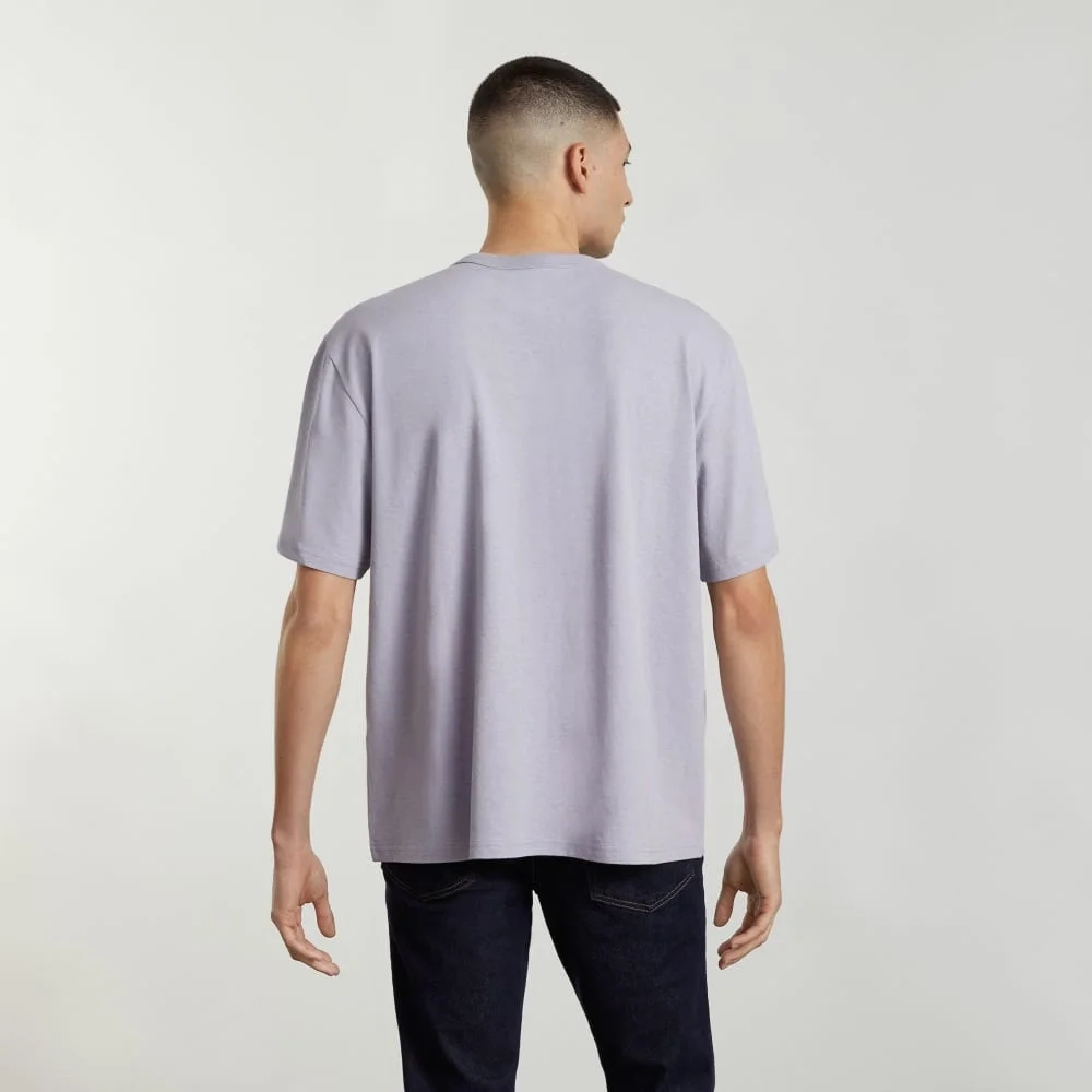 The Everyone Relaxed Hemp Tee | Lilac Grey (2)