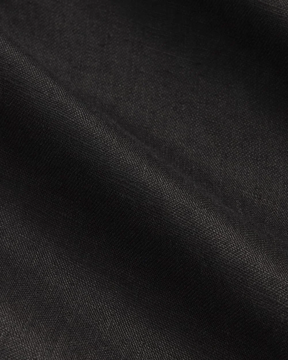The Popover Dress in Linen | Black (2)