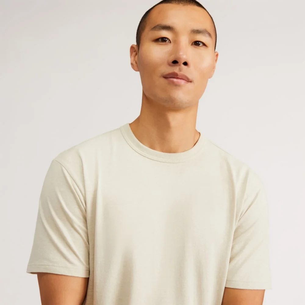 The Everyone Relaxed Hemp Tee | Pelican (2)