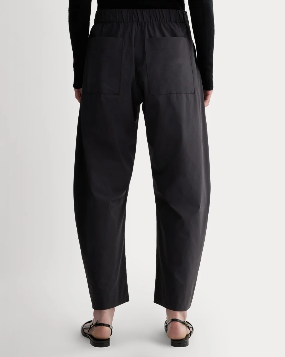 The Anywhere Barrel Pant | Black (2)
