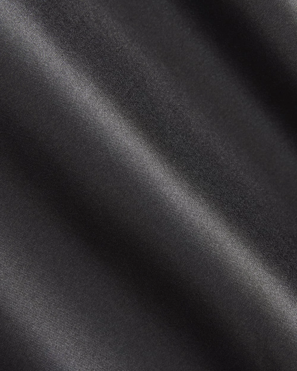 Slip Skirt in Silk Charmeuse | Graphite (2)
