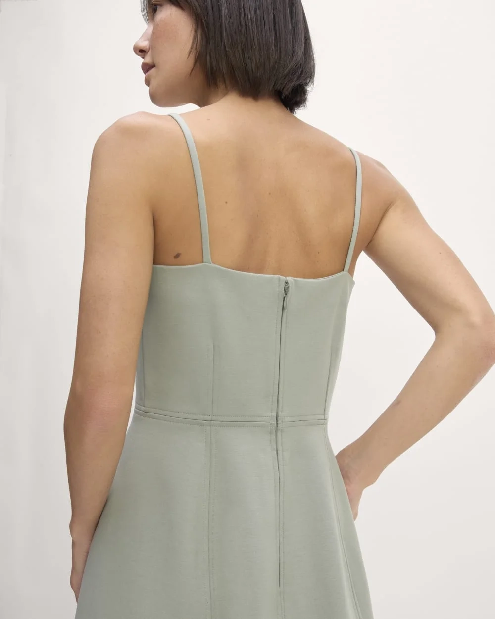 The Dream Everywhere Dress | Sage Green (2)