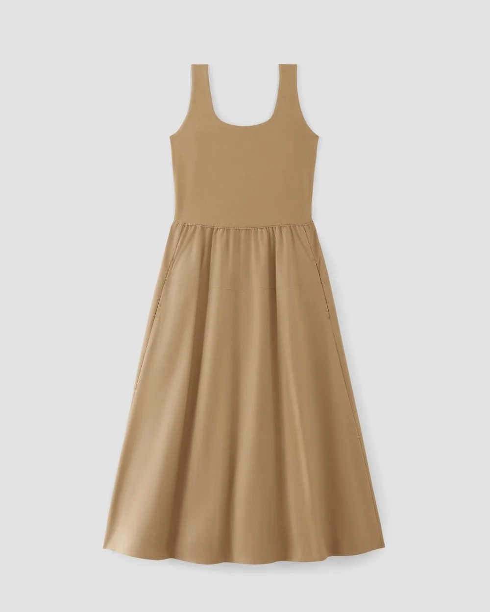 The Supima® Jersey Riviera Dress | Tiger's Eye (2)