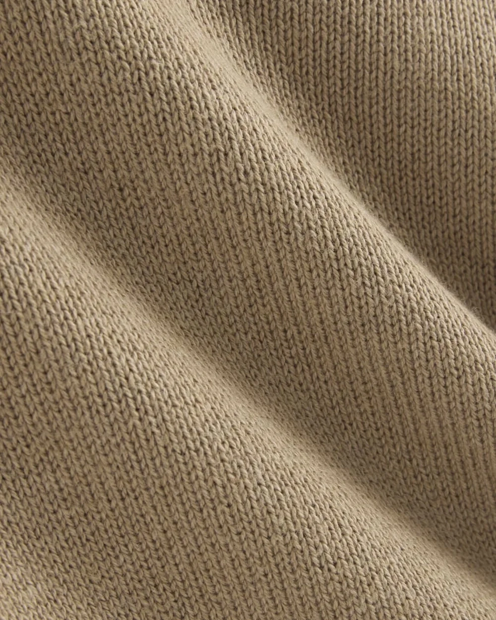 The Boxy Sweater in Everyday Cotton | Dark Heathered Camel (3)