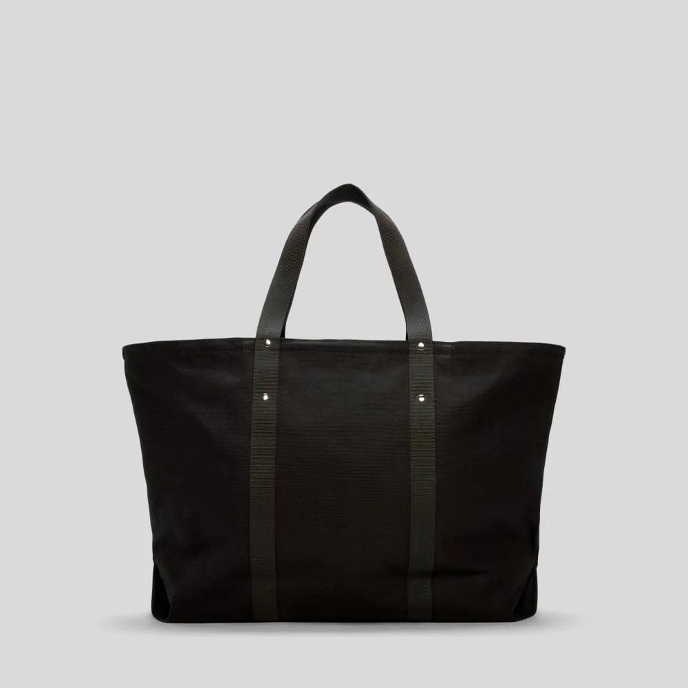 The Organic Canvas Weekender | Black (2)