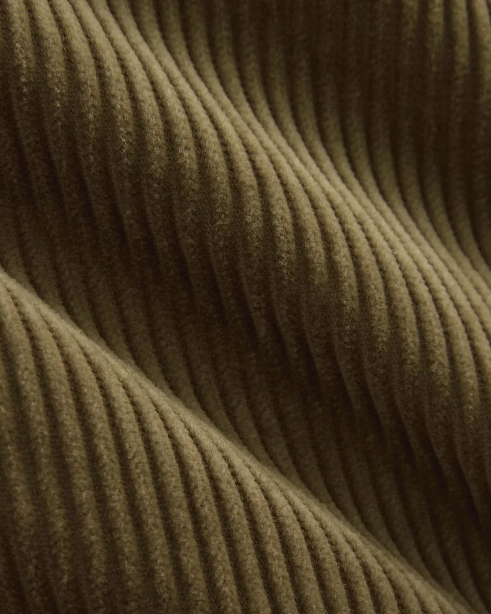 Wide Wale Corduroy Shirt | Aged Brass (2)