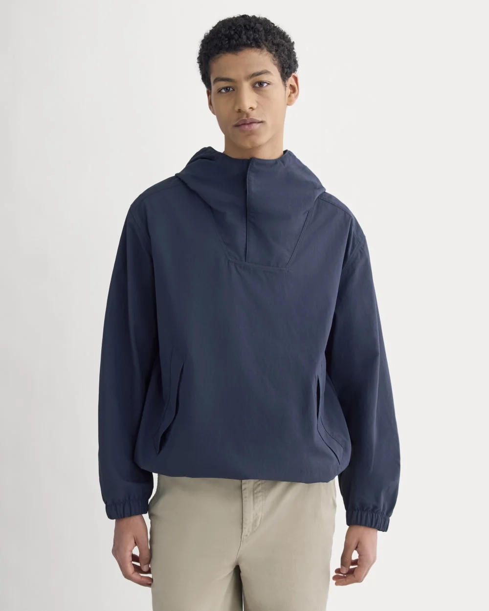Re:Cycled Nylon Windbreaker | Deep Navy