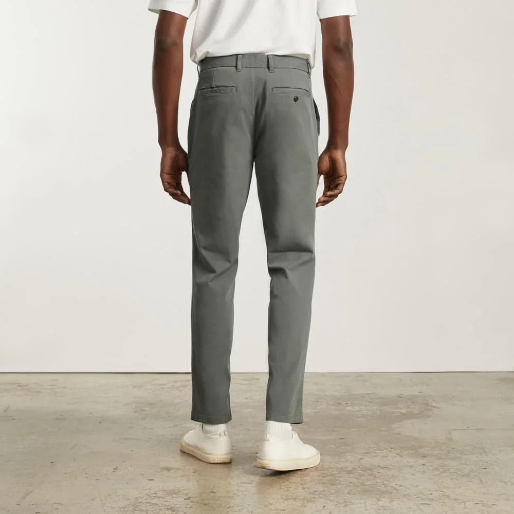The Performance Chino | Uniform | Pewter Green | Slim (3)