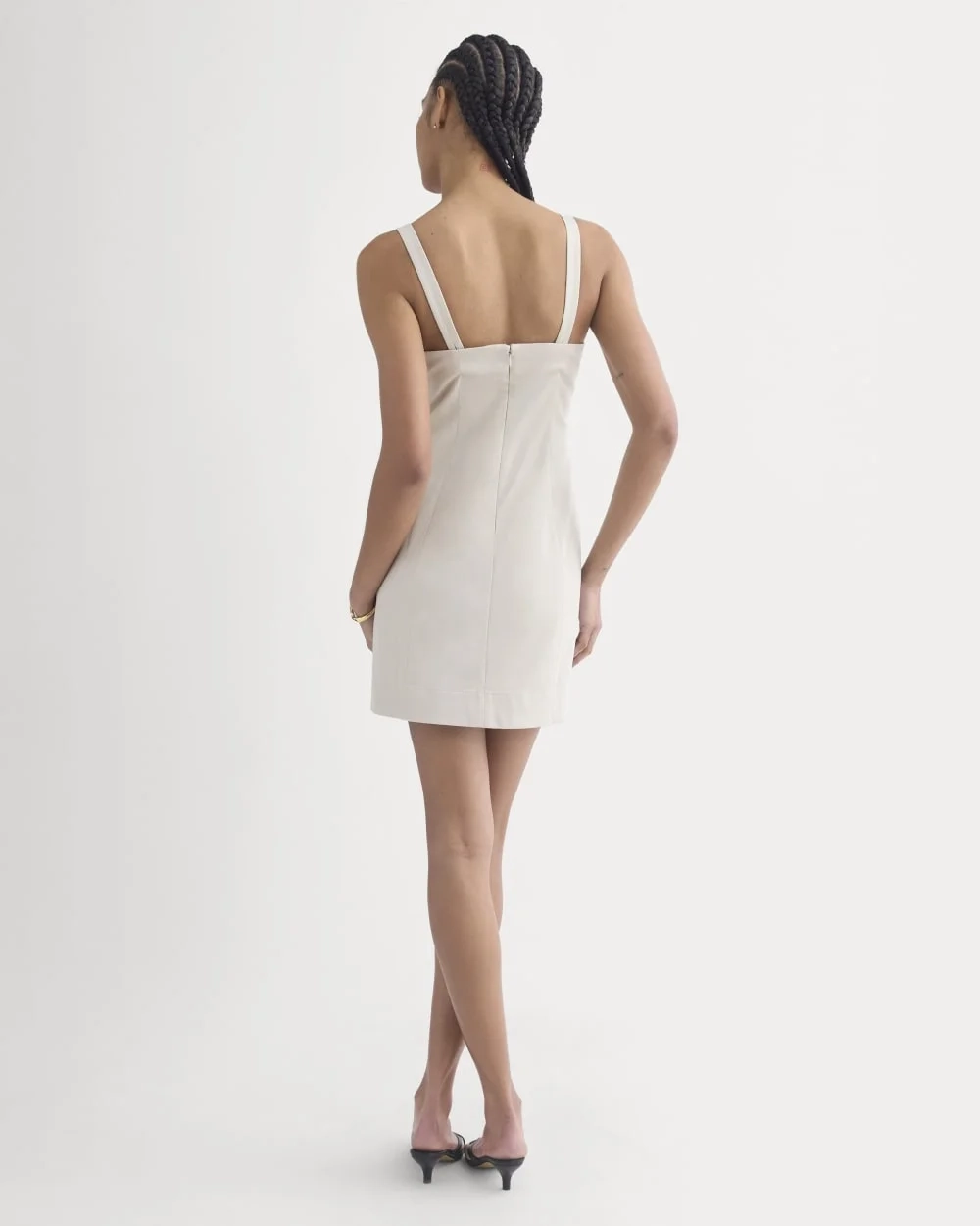 Seamed Mini Dress | Peyote (3)