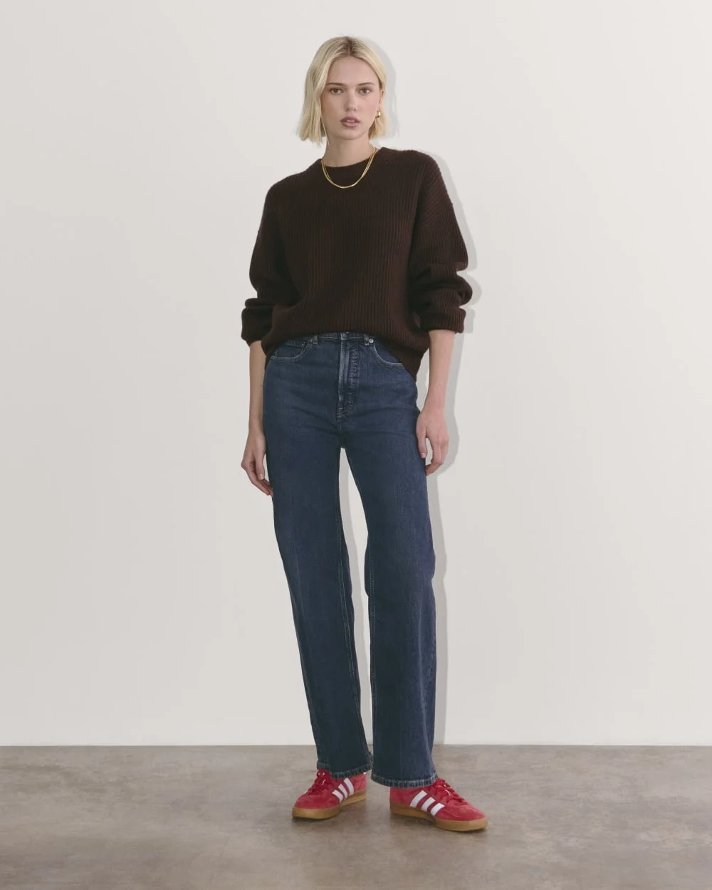 The Cocoon Crew in Wool Cashmere | Americano (3)