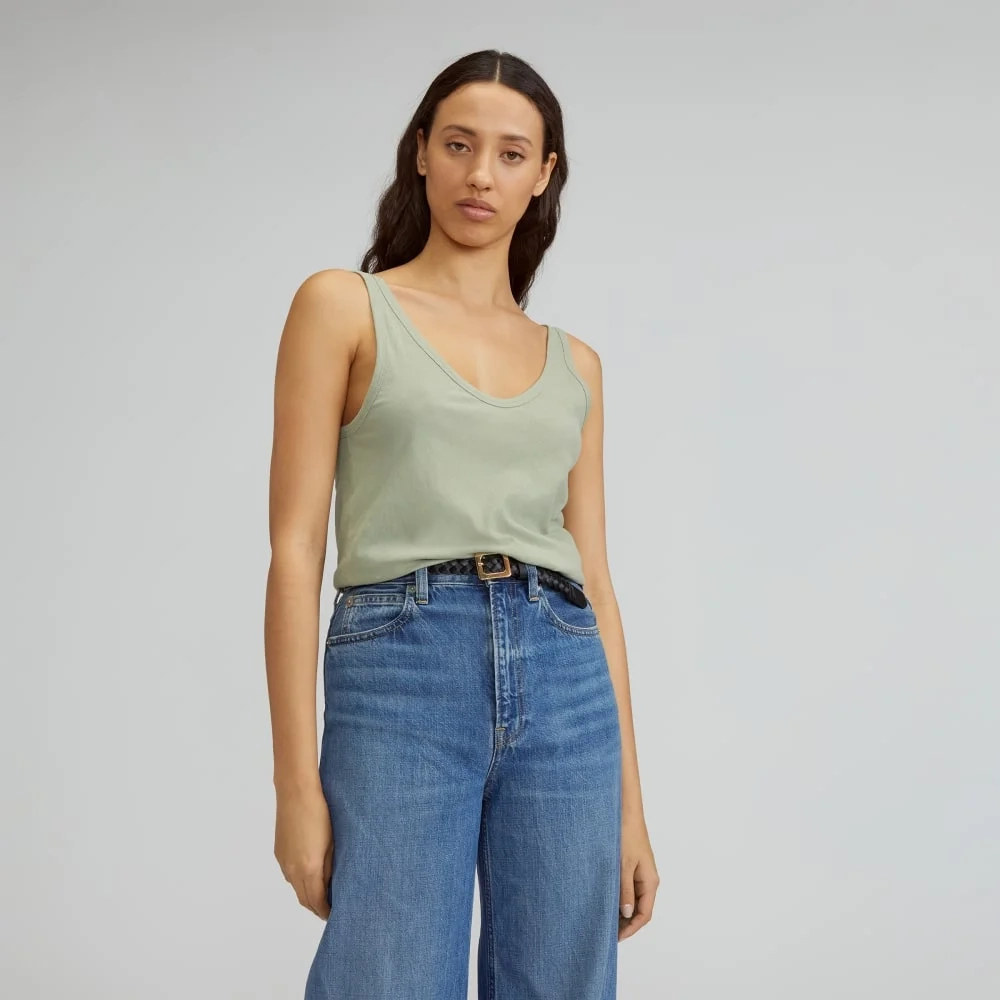 The Air Cami | Seagrass