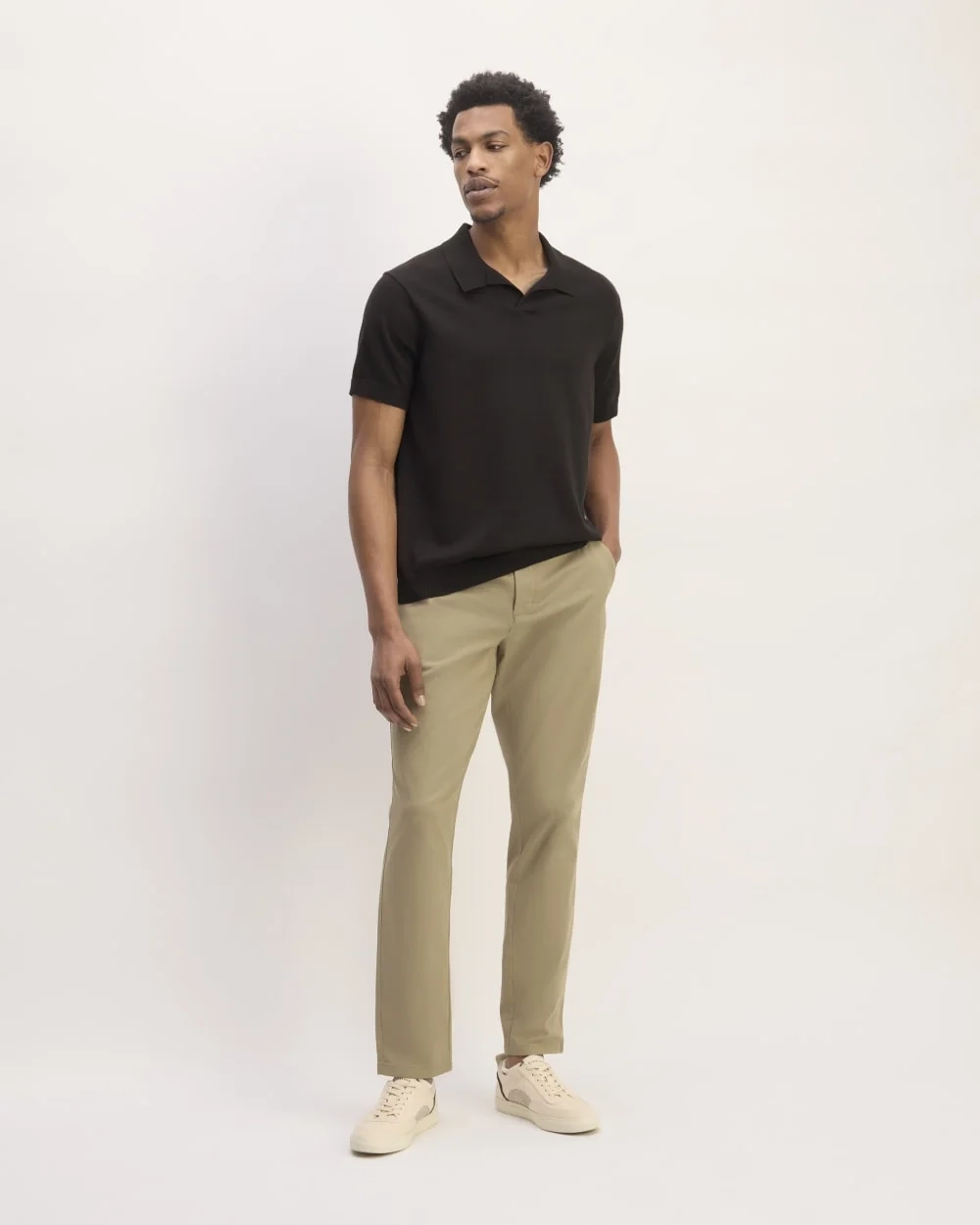 The No-Sweat Polo | Black (4)
