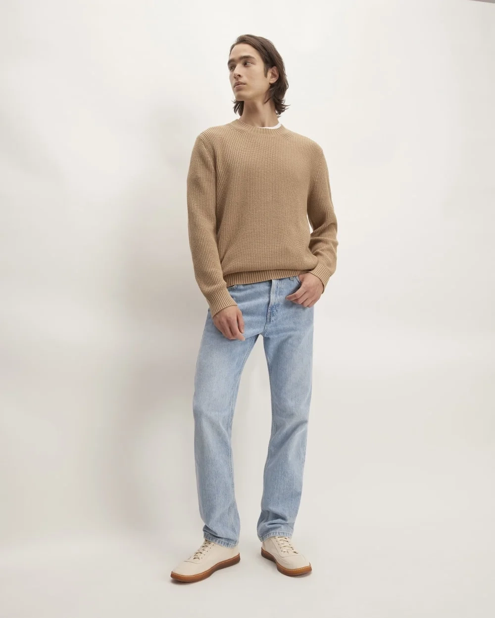 The Authentic Straight Jean | Sun Faded Blue