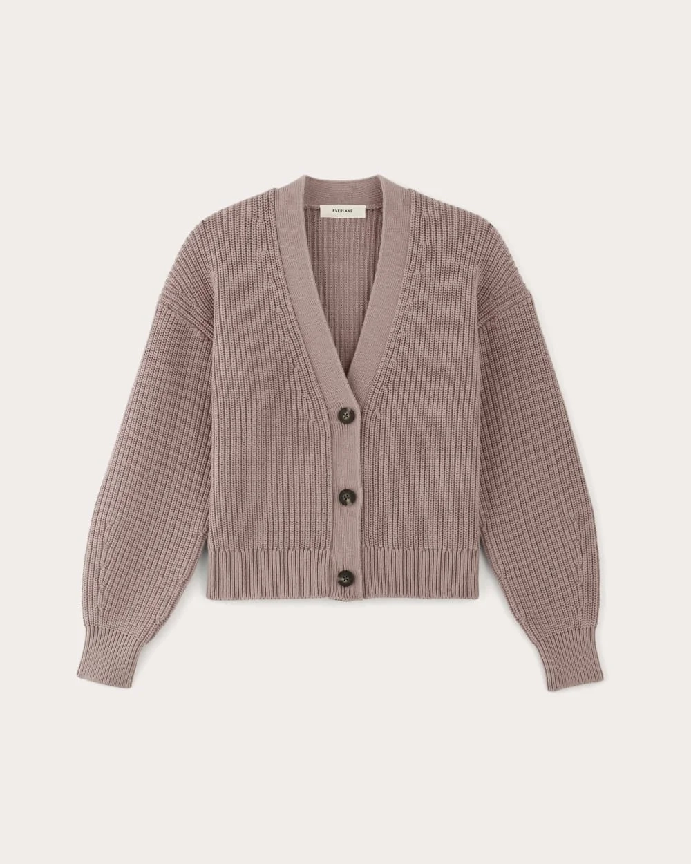 The Boxy Cardigan in Everyday Cotton | Dusty Rose (3)