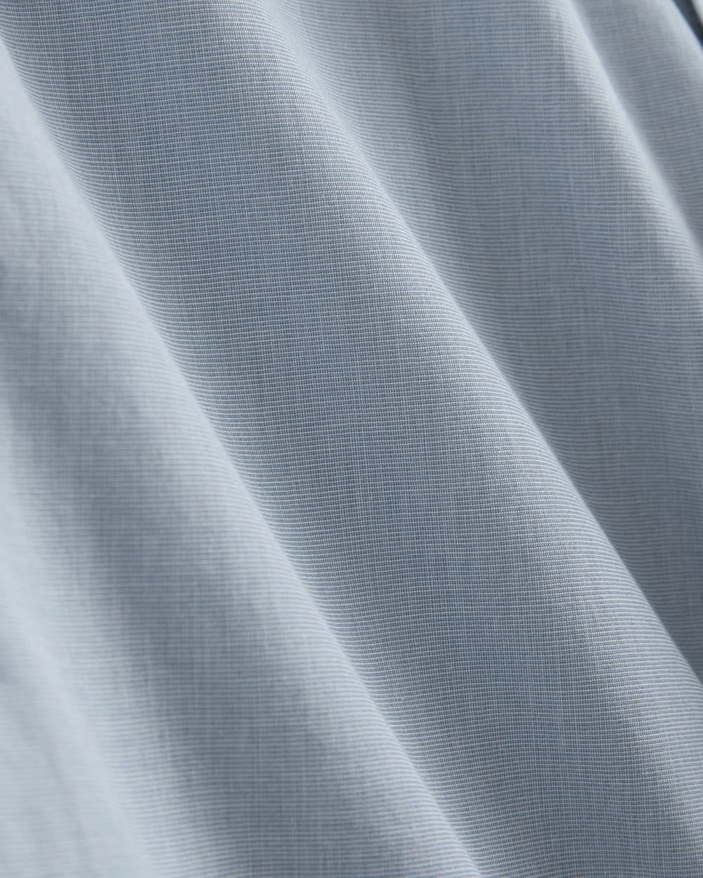 Washed Poplin Shirt | Dutch Blue (2)