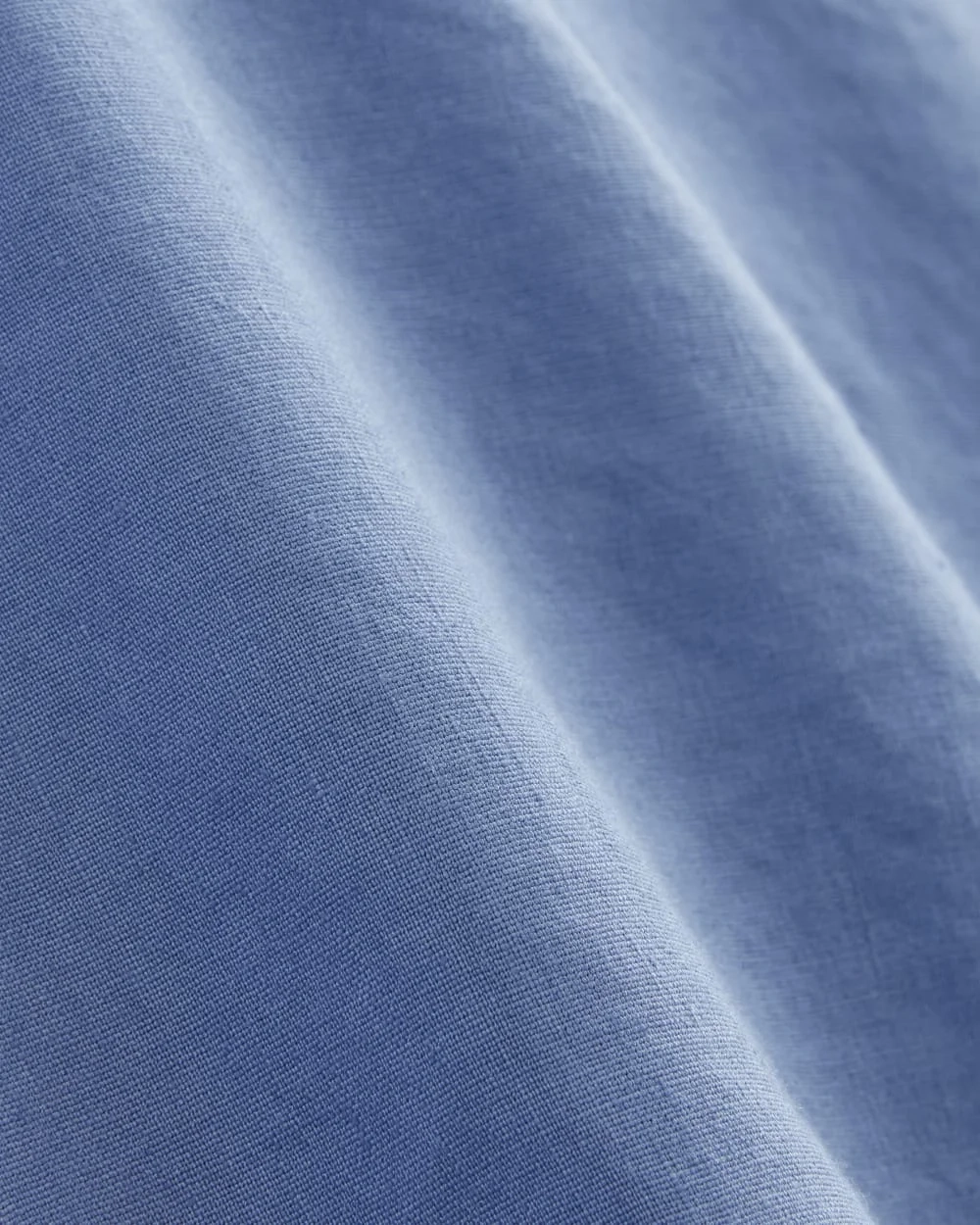 The Seamed Dress in Stretch Linen | Bluebell (2)