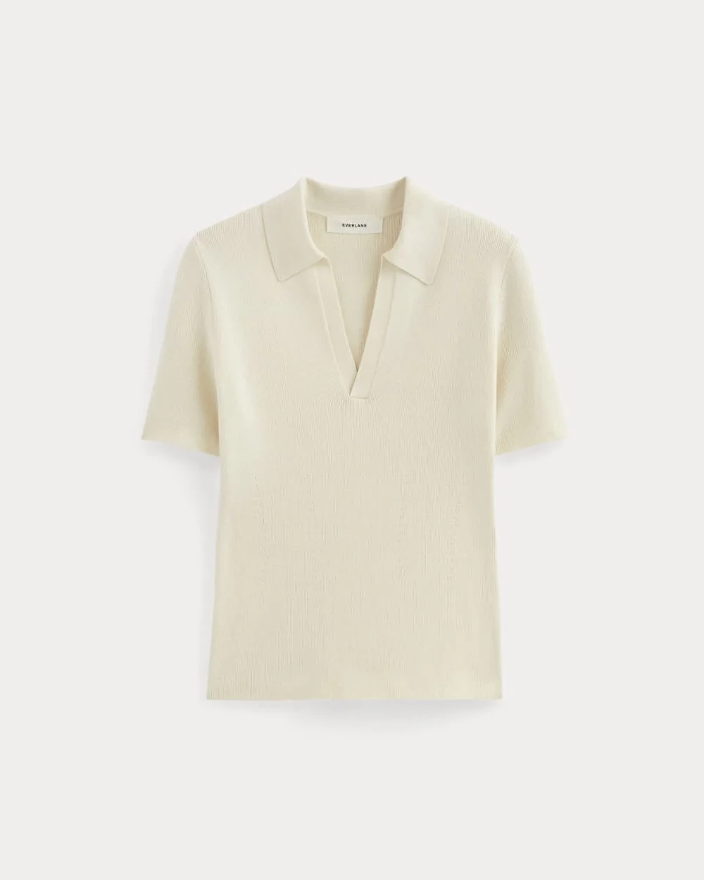 The Knit Polo | Birch (2)