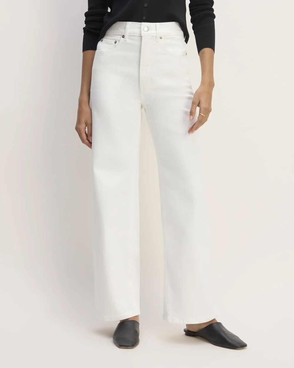 The Way-High® Sailor Jean | Bright White | 27.5" Inseam (2)