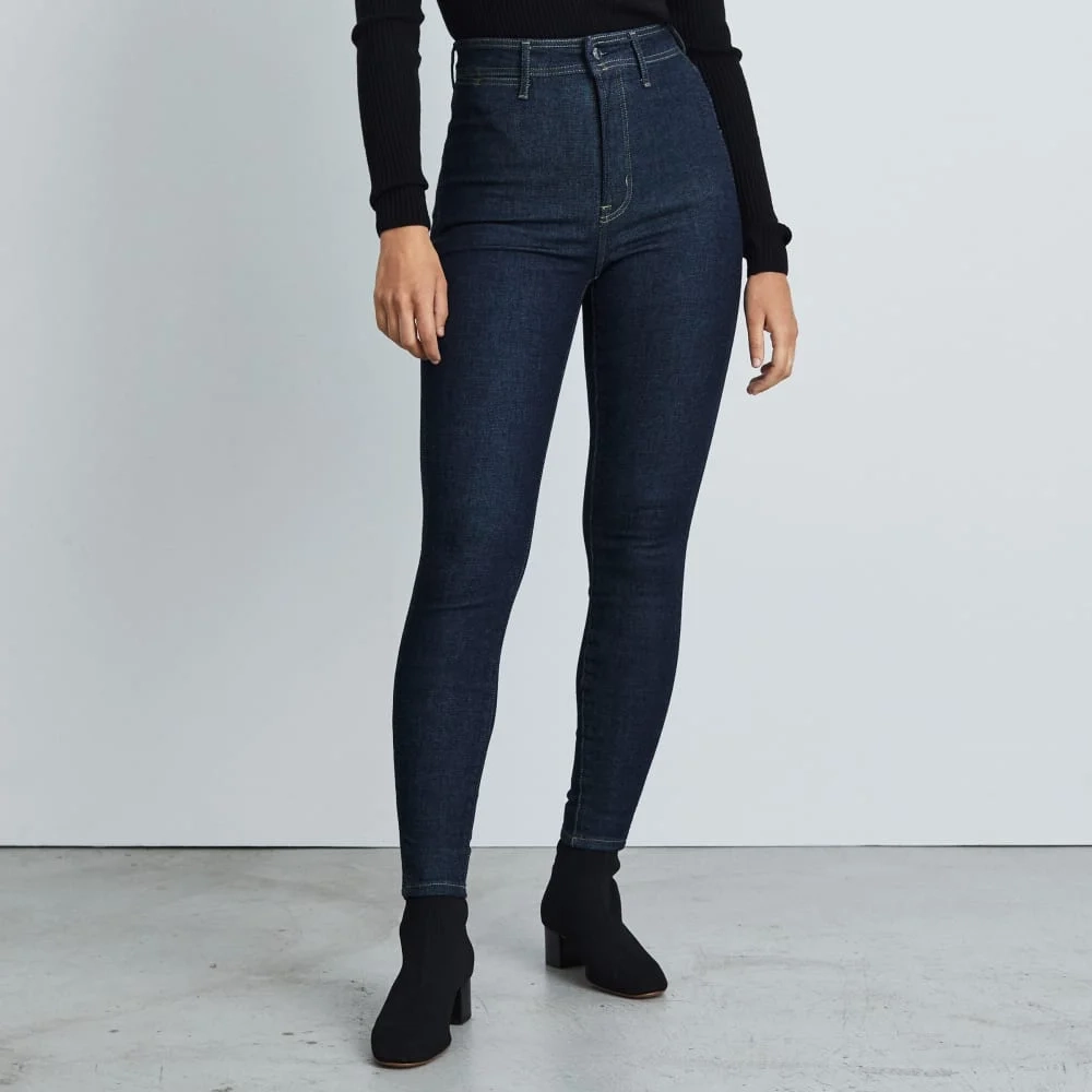 The Way-High® Clean Front Skinny Jean  | Dark Indigo | 28.5” Inseam (2)