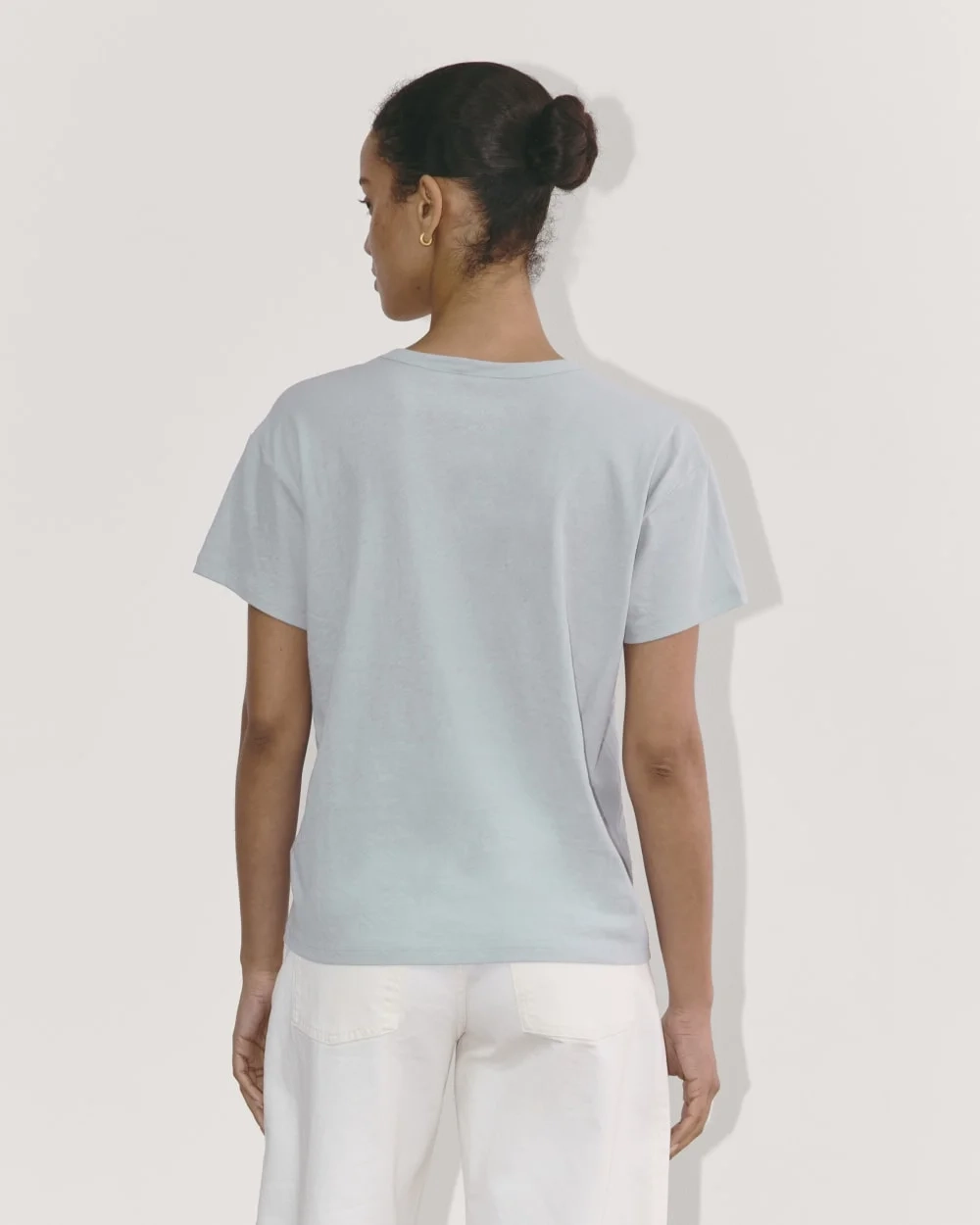 The Air Scoop-Neck Tee | Blue Slate (2)