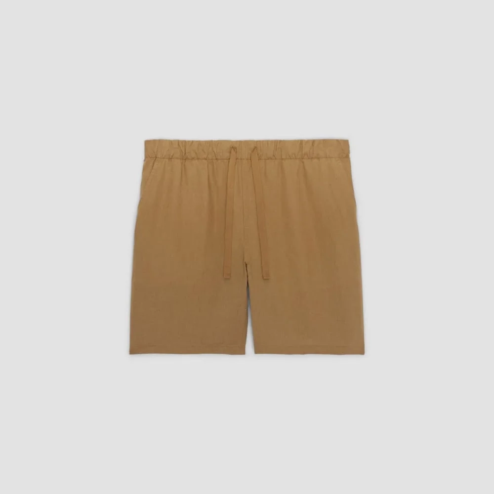 The Linen Easy Short | Toasted Coconut (3)