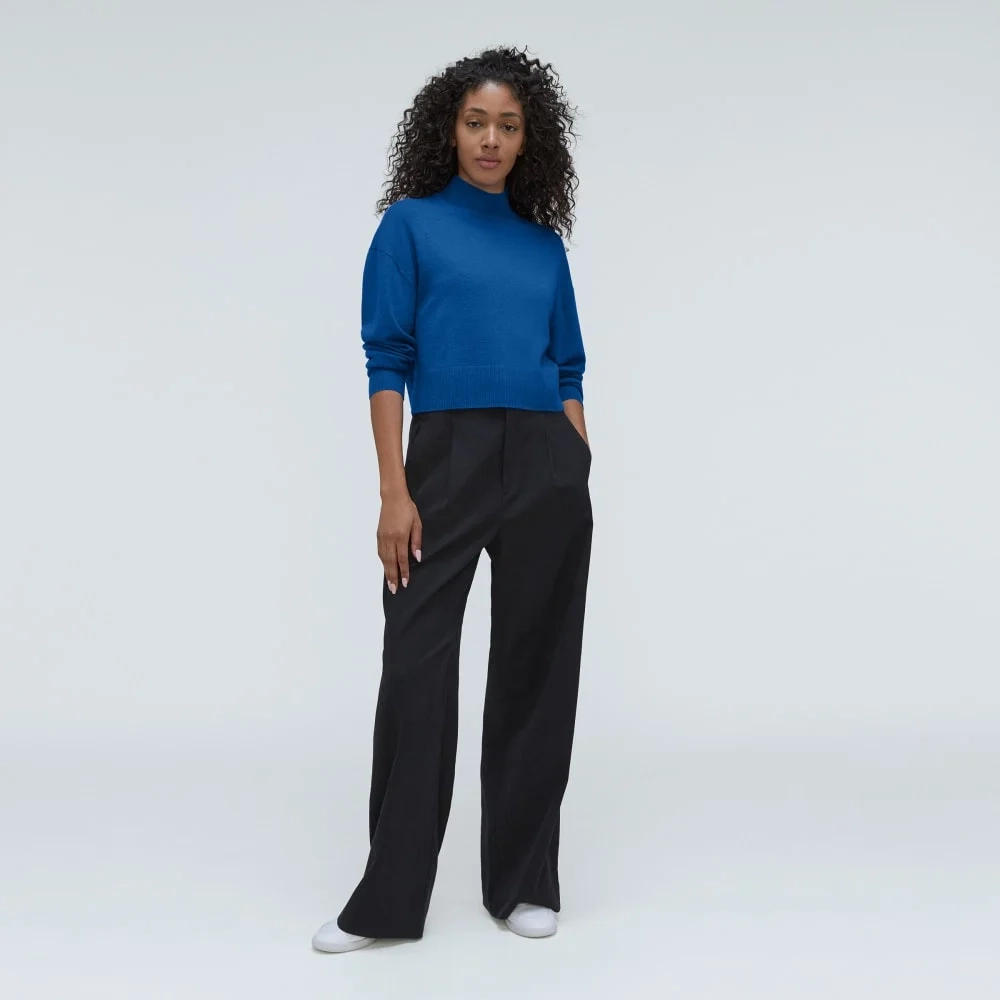 The Luxe Merino Turtleneck | Lapis Blue (3)