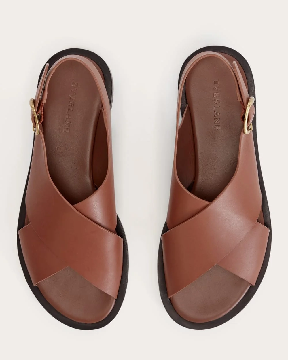 The City Crossover Sandal | Rum (2)