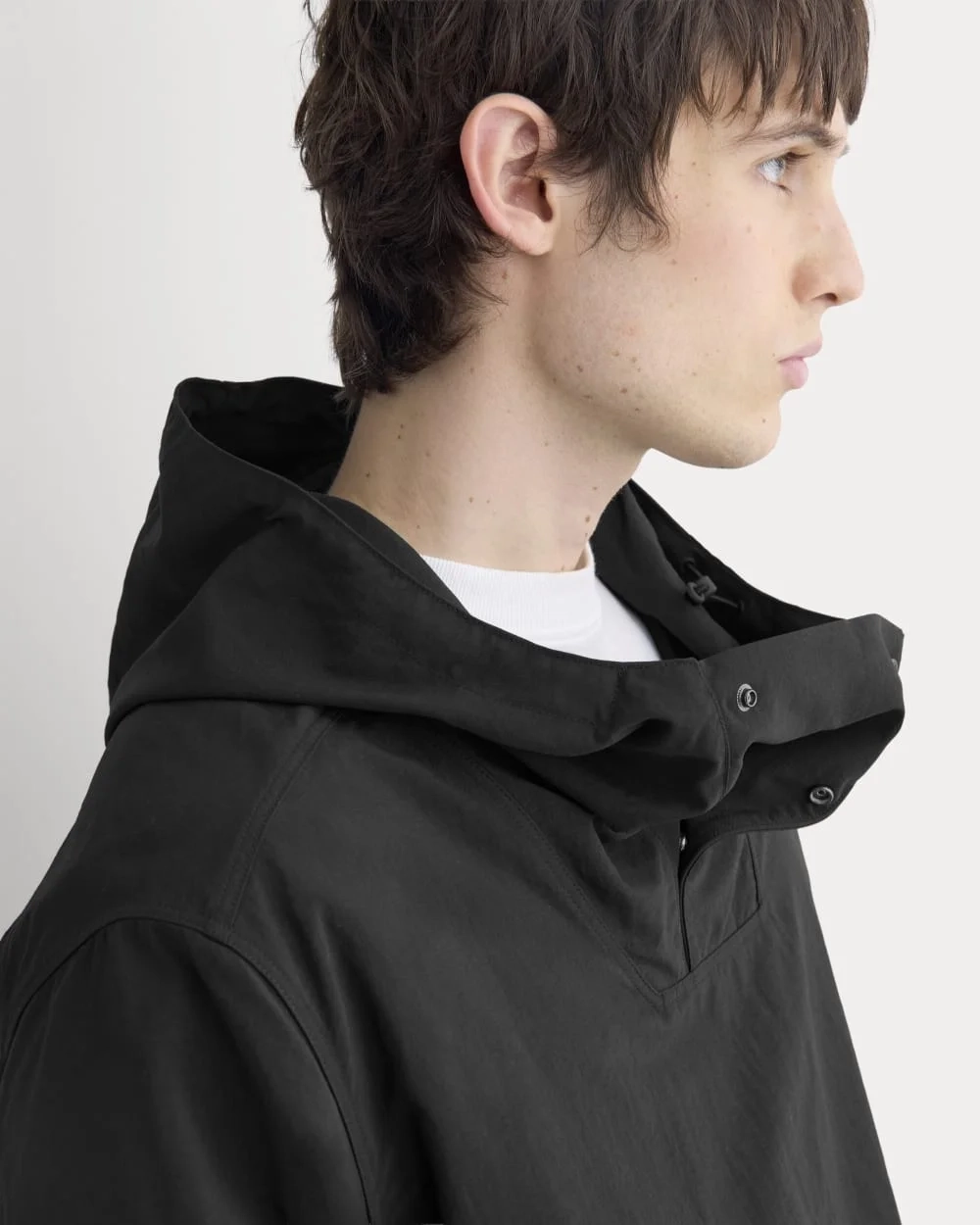 Re:Cycled Nylon Windbreaker | Black (3)
