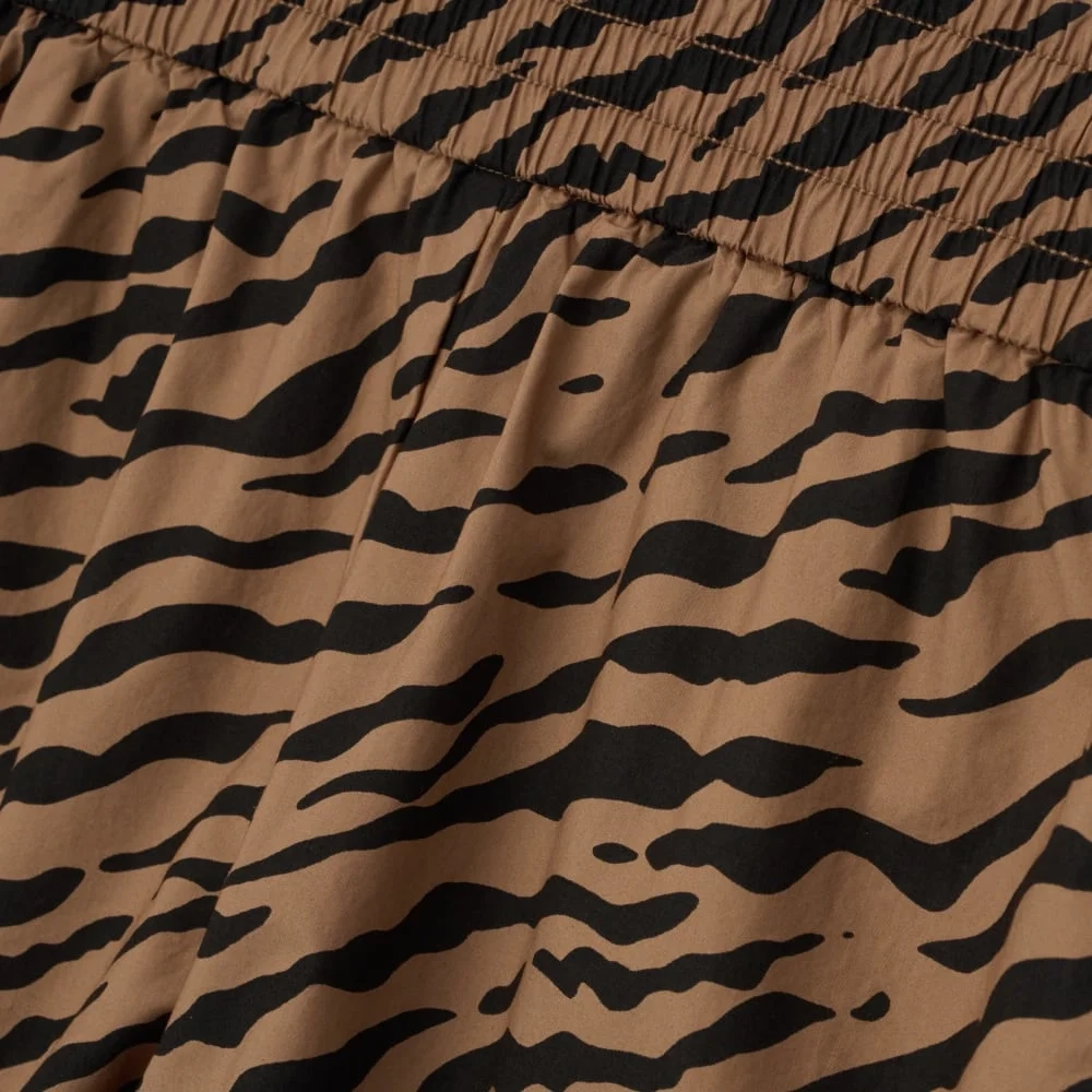 The Poplin Boxer Short | Tiger Stripe Toasted Coconut (2)