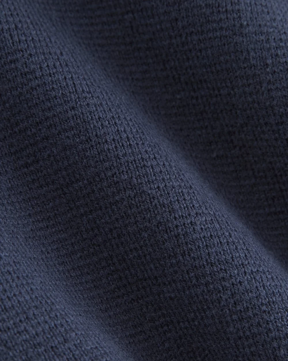 The Crew Cardigan in Everyday Cotton | Navy (2)