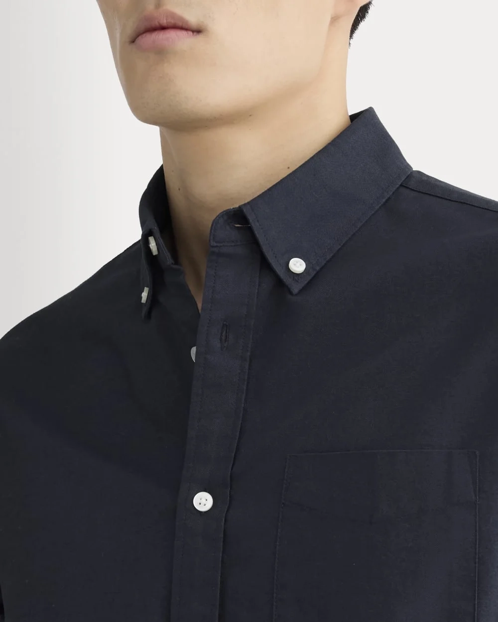 The Classic Oxford Shirt | Navy | Standard (3)