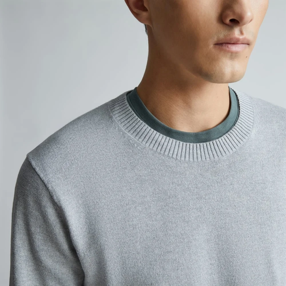The No-Sweat Sweater | Uniform |  Heathered Grey (3)