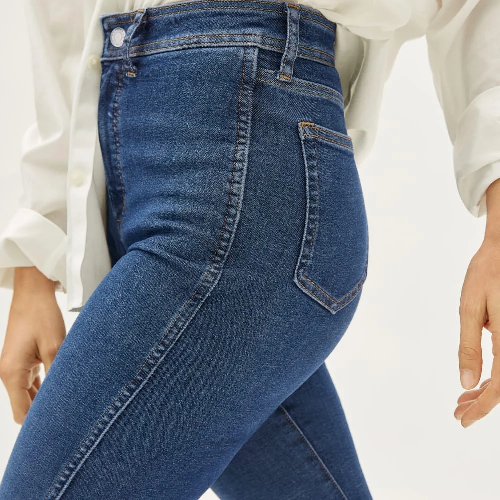 The Way-High® Clean Front Skinny Jean  | Vintage Blue | 28.5” Inseam (4)